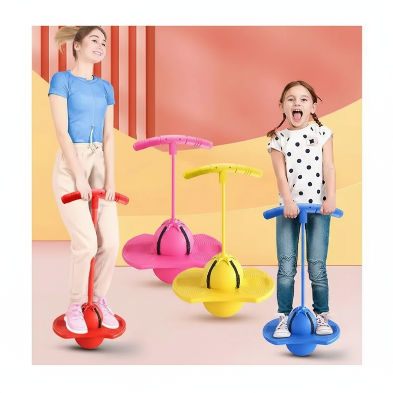 🤸‍♀️ Ballon Pogo Fitness – Défi de saut ultime 🔥 Renforce les jambes, améliore l’équilibre & fun garanti pour enfants et adultes – saut silencieux & résistant 🏋️‍♂️