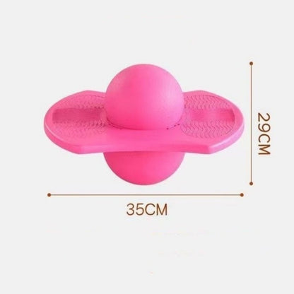 🤸‍♀️ Ballon Pogo Fitness – Défi de saut ultime 🔥 Renforce les jambes, améliore l’équilibre & fun garanti pour enfants et adultes – saut silencieux & résistant 🏋️‍♂️