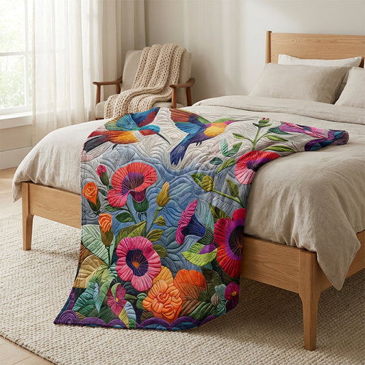 🔥Offres spéciales-Couverture florale douillette et douce