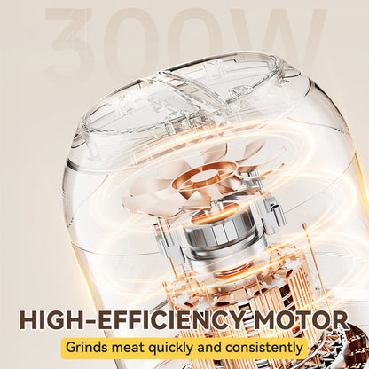 🔥SOLDES 50 % DE RÉDUCTION ✔🎁Hachoir à viande électrique grande capacité✨La nourriture peut être ce que vous voulez et que votre vie soit la même✨