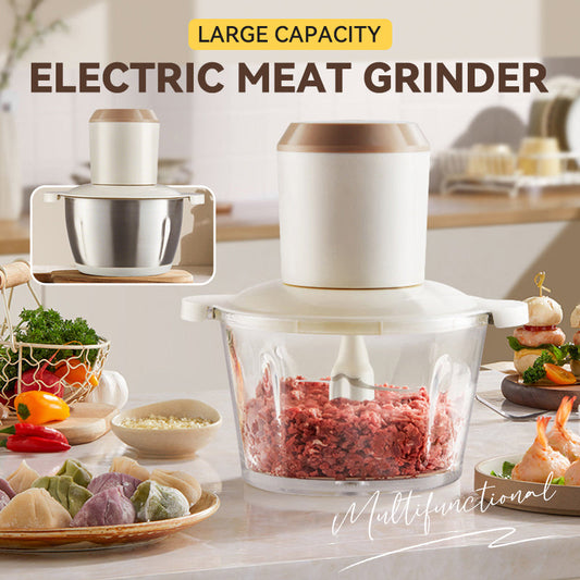 🔥SOLDES 50 % DE RÉDUCTION ✔🎁Hachoir à viande électrique grande capacité✨La nourriture peut être ce que vous voulez et que votre vie soit la même✨