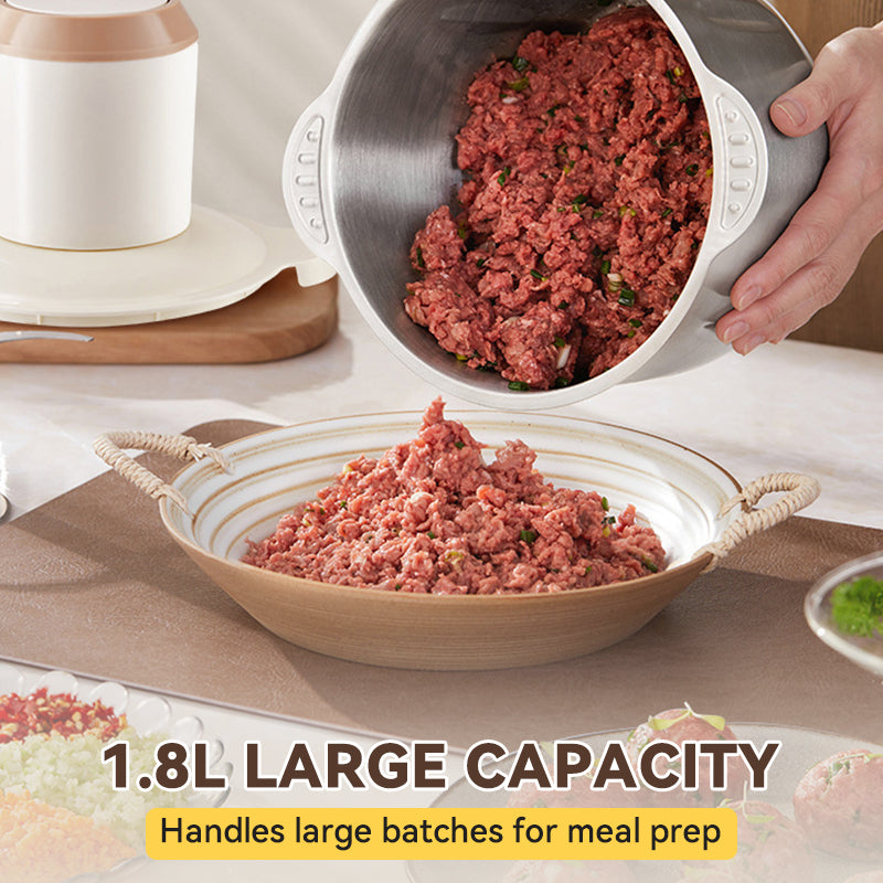 🔥SOLDES 50 % DE RÉDUCTION ✔🎁Hachoir à viande électrique grande capacité✨La nourriture peut être ce que vous voulez et que votre vie soit la même✨
