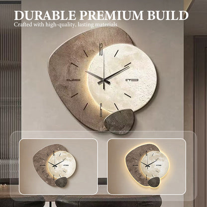 🕰️ 50 % de réduction + livraison gratuite 🌲 Horloge Murale Style Nordique – Design Minimaliste, Silencieuse & Décor Moderne ✨