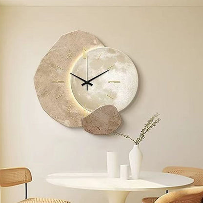 🕰️ 50 % de réduction + livraison gratuite 🌲 Horloge Murale Style Nordique – Design Minimaliste, Silencieuse & Décor Moderne ✨