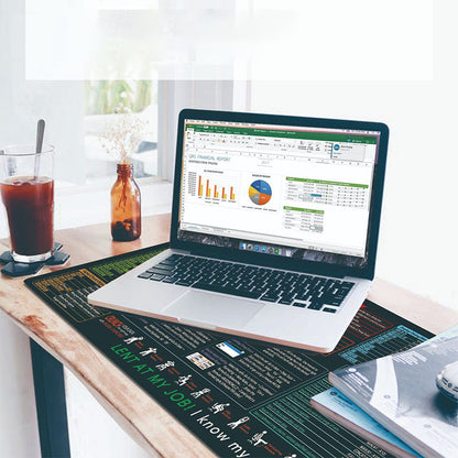 Tapis de bureau antidérapant et résistant aux taches pour le bureau