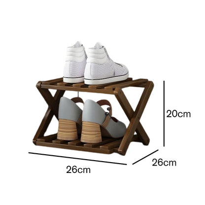 🔈🔈60 % DE RÉDUCTION !!👟Étagère à chaussures pliable et résistante en bambou