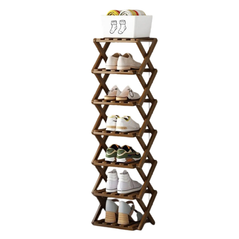 🔈🔈60 % DE RÉDUCTION !!👟Étagère à chaussures pliable et résistante en bambou