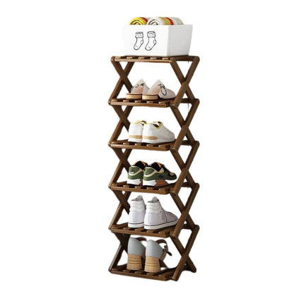 🔈🔈60 % DE RÉDUCTION !!👟Étagère à chaussures pliable et résistante en bambou