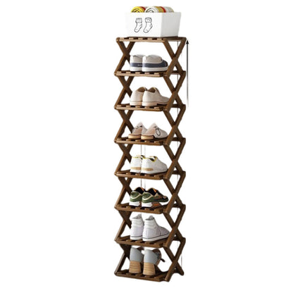 🔈🔈60 % DE RÉDUCTION !!👟Étagère à chaussures pliable et résistante en bambou