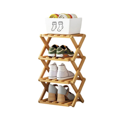 🔈🔈60 % DE RÉDUCTION !!👟Étagère à chaussures pliable et résistante en bambou