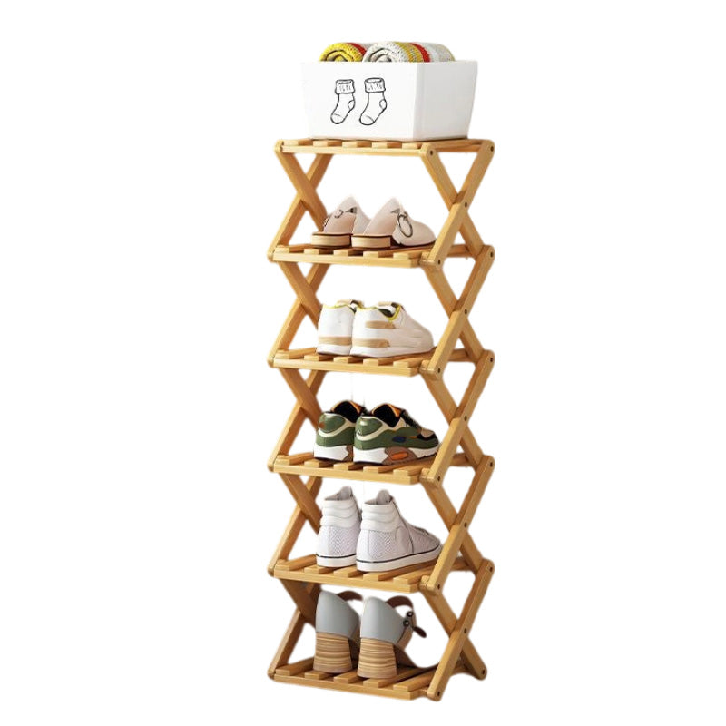 🔈🔈60 % DE RÉDUCTION !!👟Étagère à chaussures pliable et résistante en bambou