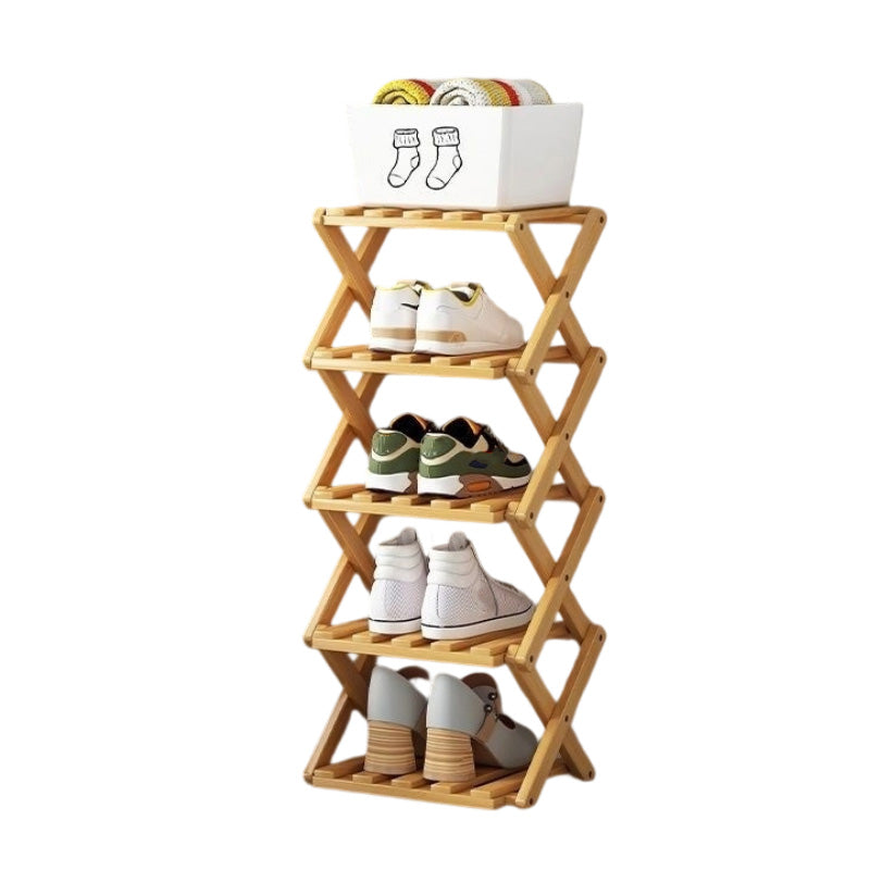 🔈🔈60 % DE RÉDUCTION !!👟Étagère à chaussures pliable et résistante en bambou