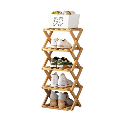 🔈🔈60 % DE RÉDUCTION !!👟Étagère à chaussures pliable et résistante en bambou