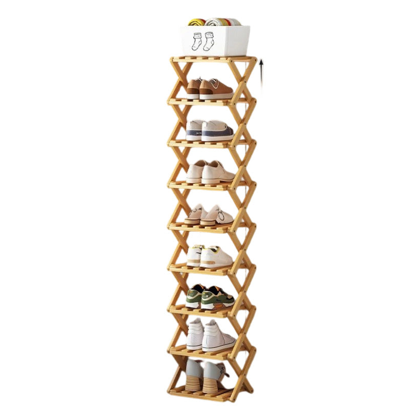🔈🔈60 % DE RÉDUCTION !!👟Étagère à chaussures pliable et résistante en bambou