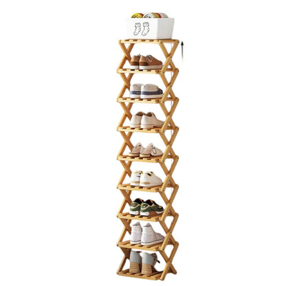 🔈🔈60 % DE RÉDUCTION !!👟Étagère à chaussures pliable et résistante en bambou