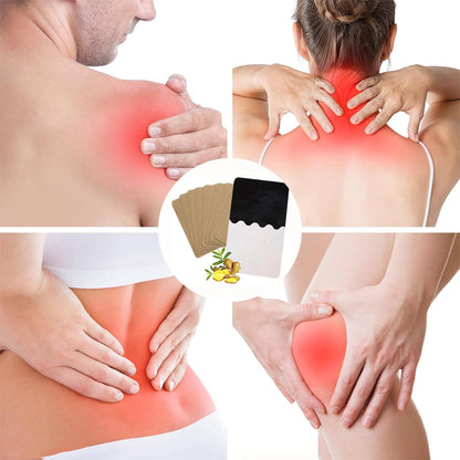 Patchs anti-douleur au gingembre