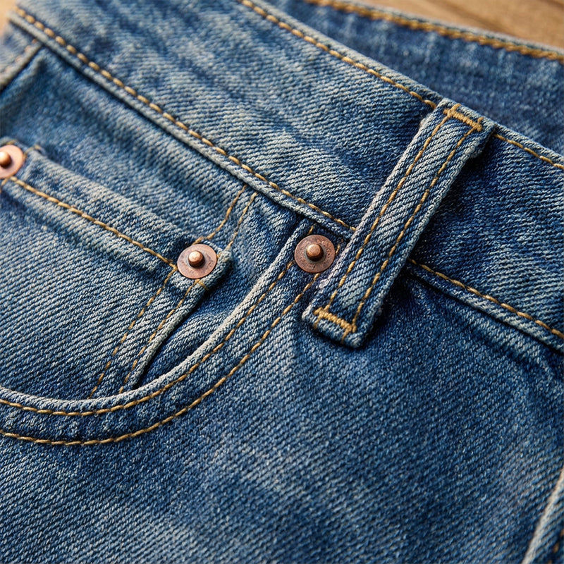 👖59 % de réduction + livraison gratuite✨ Jean vintage taille haute à jambes larges pour femme