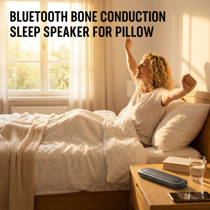 Haut-parleur Bluetooth à conduction osseuse pour oreiller