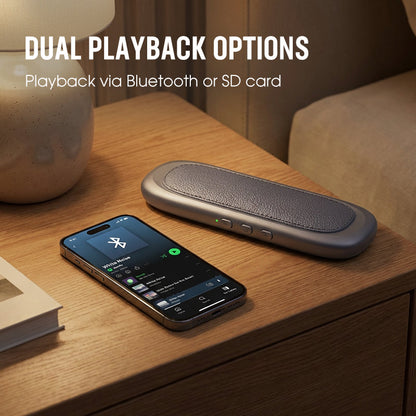 Haut-parleur Bluetooth à conduction osseuse pour oreiller