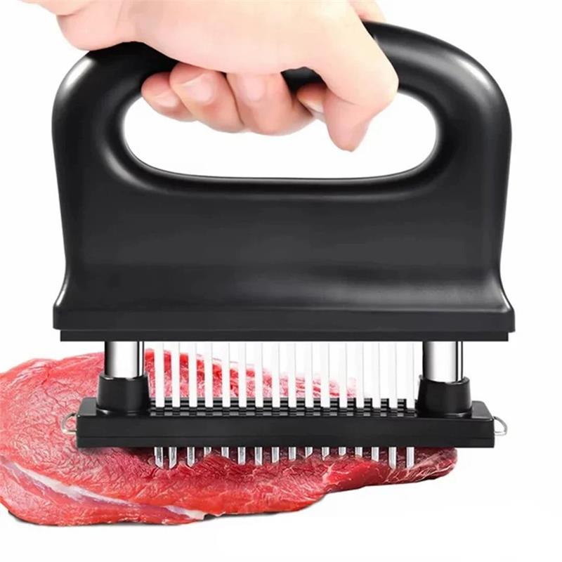 🥩 Attendrisseur de Viande Pro | 48 Lames Inox | Marinade Rapide ✨