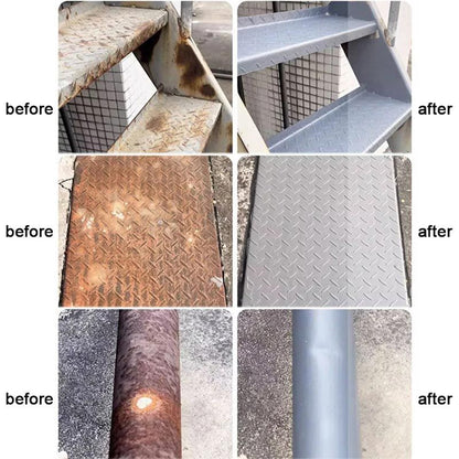 🛡️ ACHETEZ 2, OFFERT 1 ! ⚙️ Agent Multifonctionnel de Dérouillage & Conversion Métallique – Élimine la Rouille, Protège le Métal & Prépare pour la Peinture 🔧