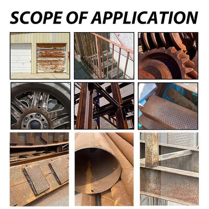🛡️ ACHETEZ 2, OFFERT 1 ! ⚙️ Agent Multifonctionnel de Dérouillage & Conversion Métallique – Élimine la Rouille, Protège le Métal & Prépare pour la Peinture 🔧