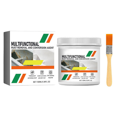🛡️ ACHETEZ 2, OFFERT 1 ! ⚙️ Agent Multifonctionnel de Dérouillage & Conversion Métallique – Élimine la Rouille, Protège le Métal & Prépare pour la Peinture 🔧