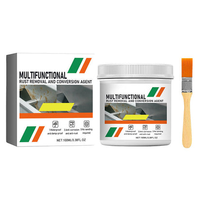 🛡️ ACHETEZ 2, OFFERT 1 ! ⚙️ Agent Multifonctionnel de Dérouillage & Conversion Métallique – Élimine la Rouille, Protège le Métal & Prépare pour la Peinture 🔧