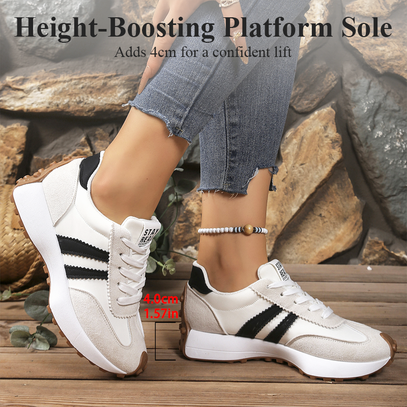 💎 51% DE RÉDUCTION ! 💎 Baskets Épaisses Antidérapantes Décontractées pour Femmes – Confort Toute la Journée, Semelle Amortie & Style Polyvalent 🏃‍♀️👟