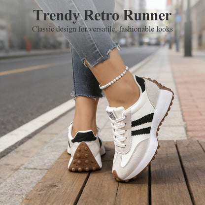 💎 51% DE RÉDUCTION ! 💎 Baskets Épaisses Antidérapantes Décontractées pour Femmes – Confort Toute la Journée, Semelle Amortie & Style Polyvalent 🏃‍♀️👟