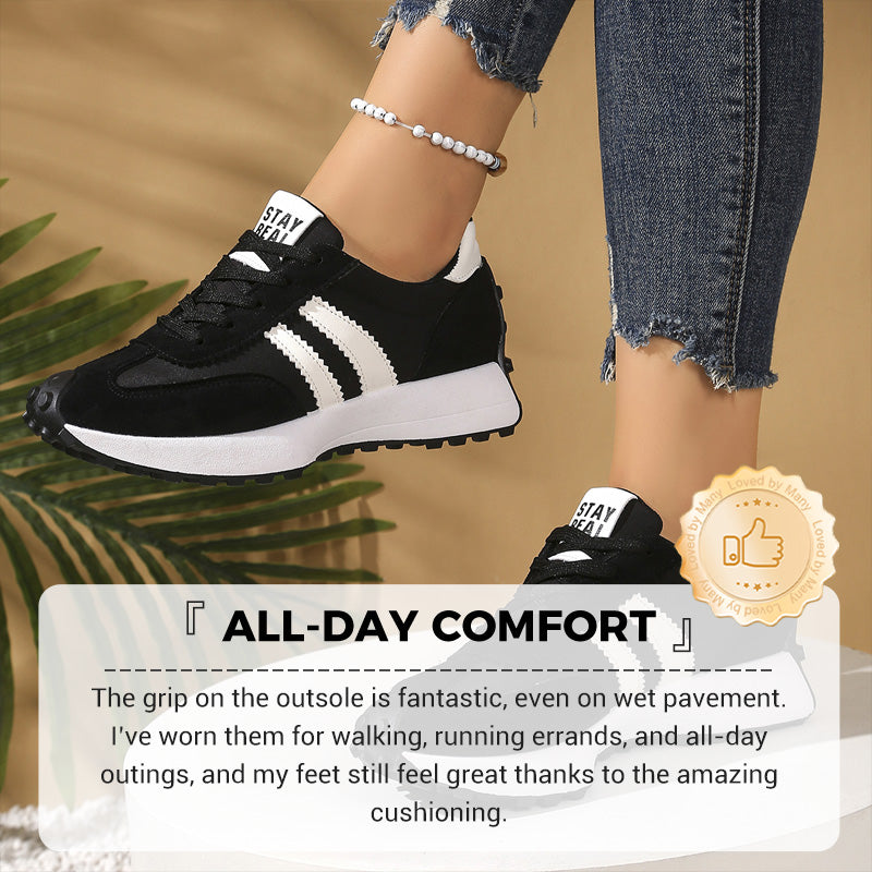 💎 51% DE RÉDUCTION ! 💎 Baskets Épaisses Antidérapantes Décontractées pour Femmes – Confort Toute la Journée, Semelle Amortie & Style Polyvalent 🏃‍♀️👟