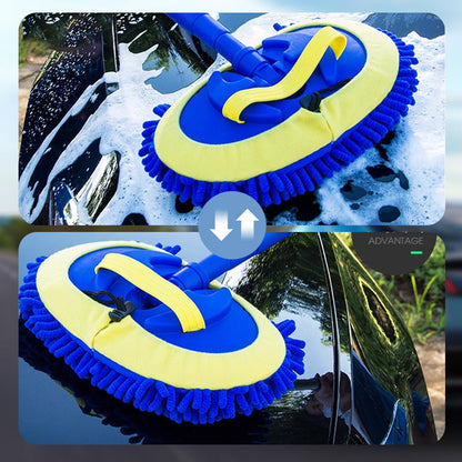 🔥 Grande promotion + 50 % de réduction 🔥Brosse télescopique pour le lavage de voiture avec long manche en aluminium résistant