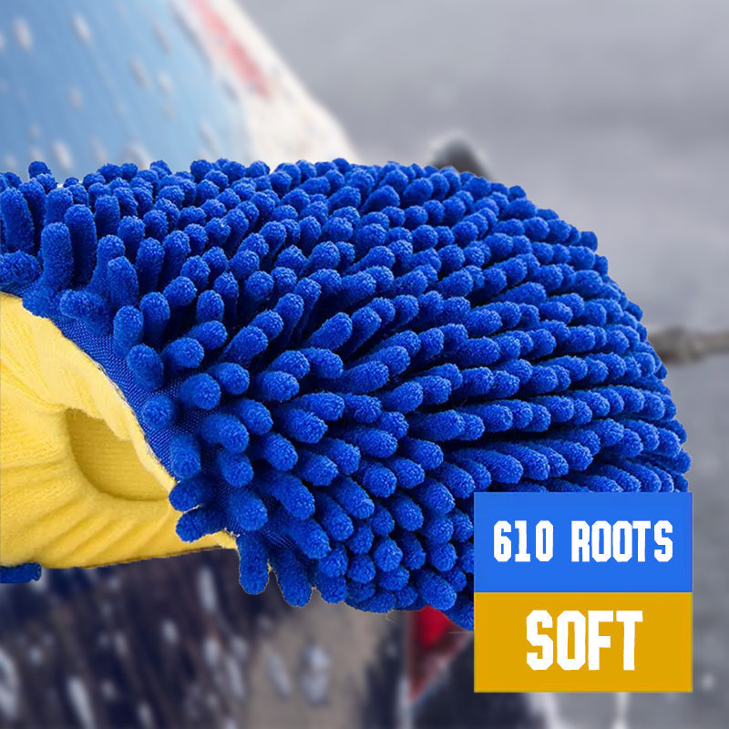 🔥 Grande promotion + 50 % de réduction 🔥Brosse télescopique pour le lavage de voiture avec long manche en aluminium résistant