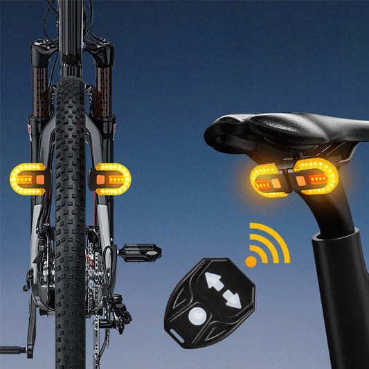🚴  🔦 Feu arrière clignotant sans fil pour vélo – Capteur de freinage automatique, plus de 30 modes d'éclairage et rechargeable par USB ⚡