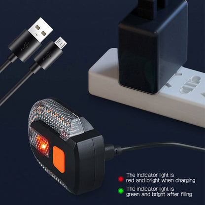 🚴  🔦 Feu arrière clignotant sans fil pour vélo – Capteur de freinage automatique, plus de 30 modes d'éclairage et rechargeable par USB ⚡