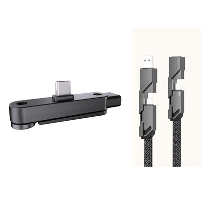 💎 50% DE RÉDUCTION ! 💎 Adaptateur de Charge Rapide 240W avec Support Téléphone Pliable à 360° – Compatible USB-C, Compact & Multifonction 🔌📱