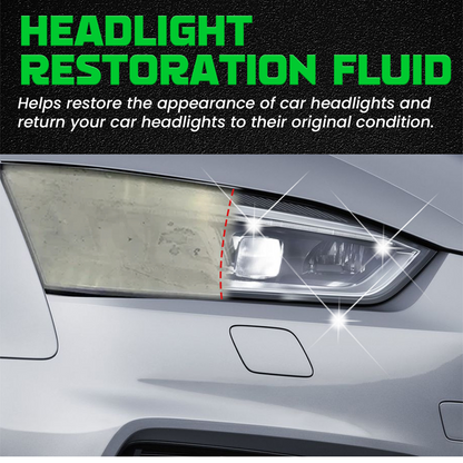 🔥OFFRE SPÉCIALE 2026🔥 Liquide de rénovation pour phares – Élimine instantanément le jaunissement et l'oxydation, et offre une protection UV transparente 🚗💡