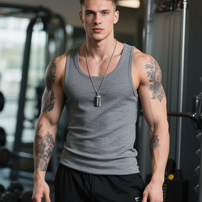 💐60% DE RÉDUCTION ! Débardeur Homme Fitness – Léger comme une Seconde Peau 🏃‍♂️🍃【Prix Fou】