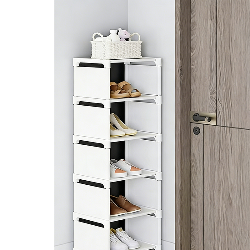 👠 56% DE RÉDUCTION MAINTENANT ! 🚪 Étagère à chaussures verticale pour entrée – Peu encombrante, cadre en métal robuste et assemblage facile 👟