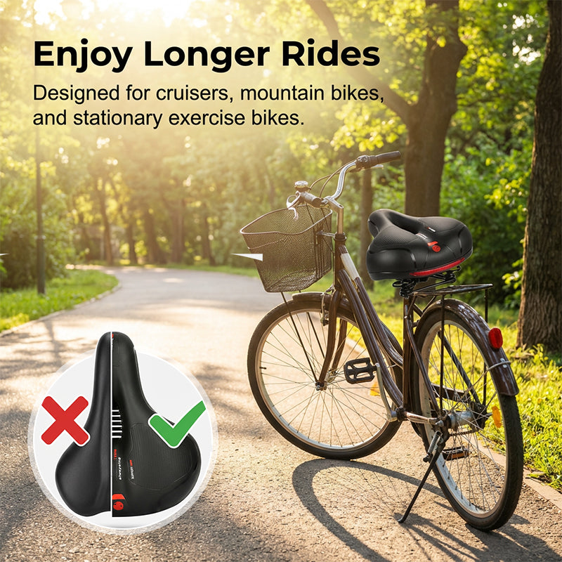 🔥58 % DE RÉDUCTION !🔥 Selle de Vélo Ergonomique et Respirante avec Mousse à Mémoire de Forme