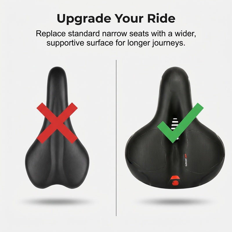 🔥58 % DE RÉDUCTION !🔥 Selle de Vélo Ergonomique et Respirante avec Mousse à Mémoire de Forme