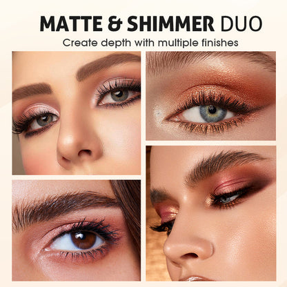 🎨Laissez chaque couleur montrer votre charme ✨ Palette de fards à paupières professionnels de 120 couleurs