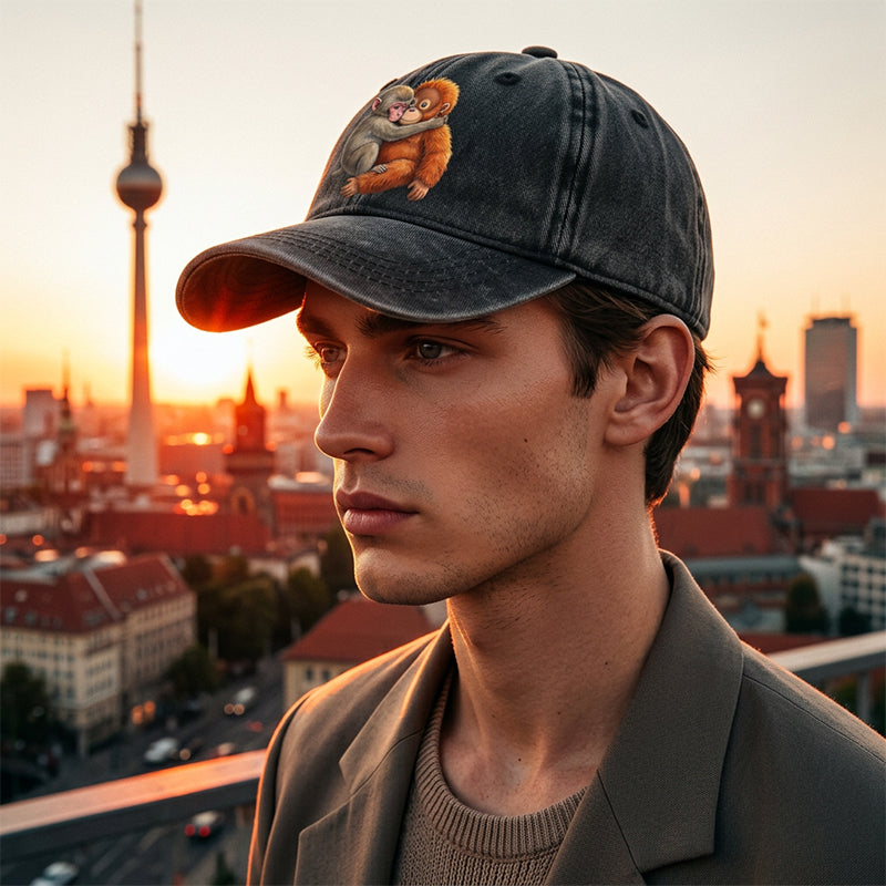 🔈56 % DE RÉDUCTION🧢Casquette de baseball vintage à imprimé animal mignon