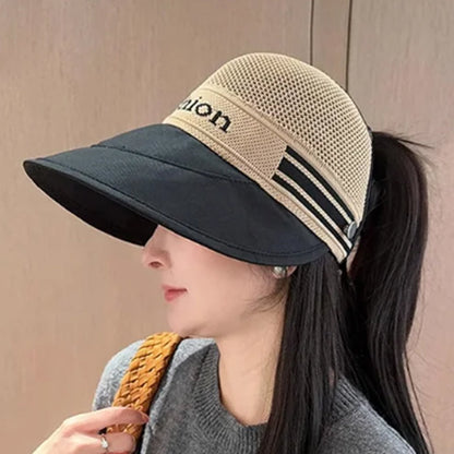 🔈50~63 % DE RÉDUCTION🧢 Chapeau de Soleil Respirant et Tendance pour Femmes