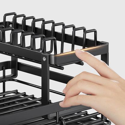 🔥 50% DE RÉDUCTION ! 🔥 Égouttoir à vaisselle domestique à deux niveaux pour la cuisine