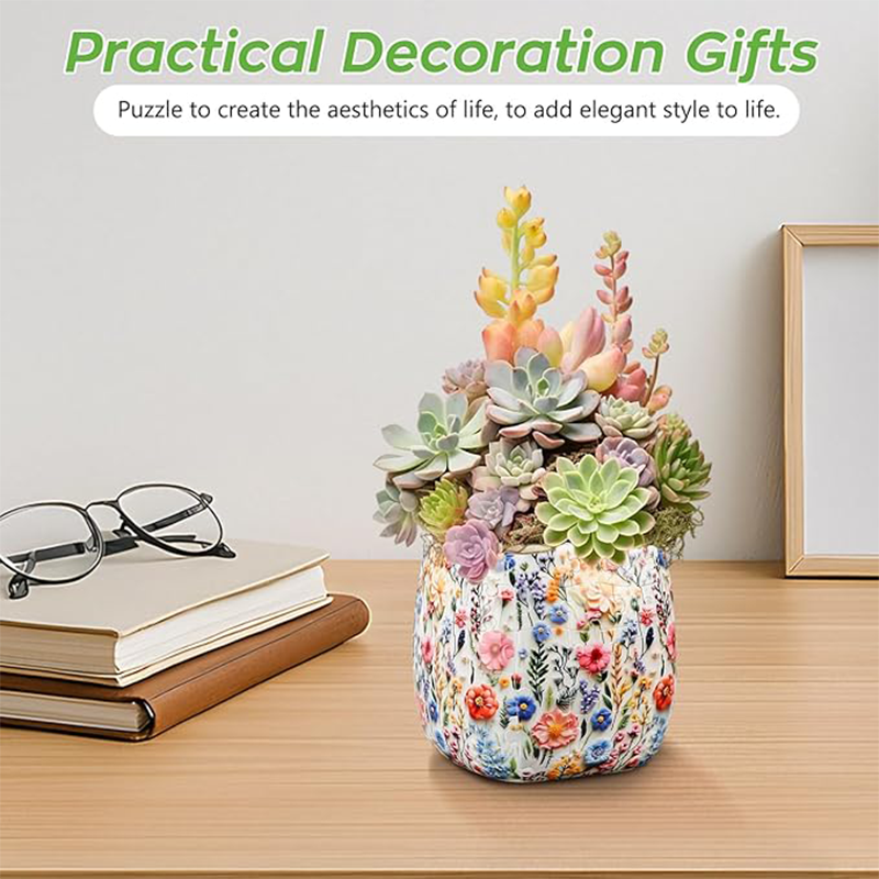 🎑✨56%  DE RÉDUCTION !🎑 Vase puzzle 3D