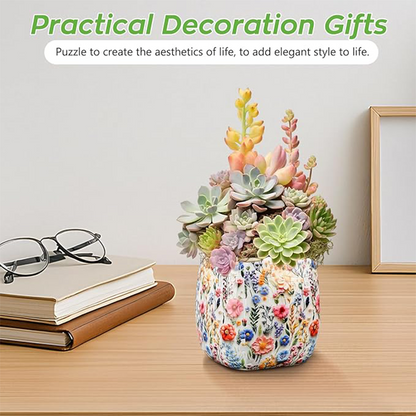 🎑✨56%  DE RÉDUCTION !🎑 Vase puzzle 3D
