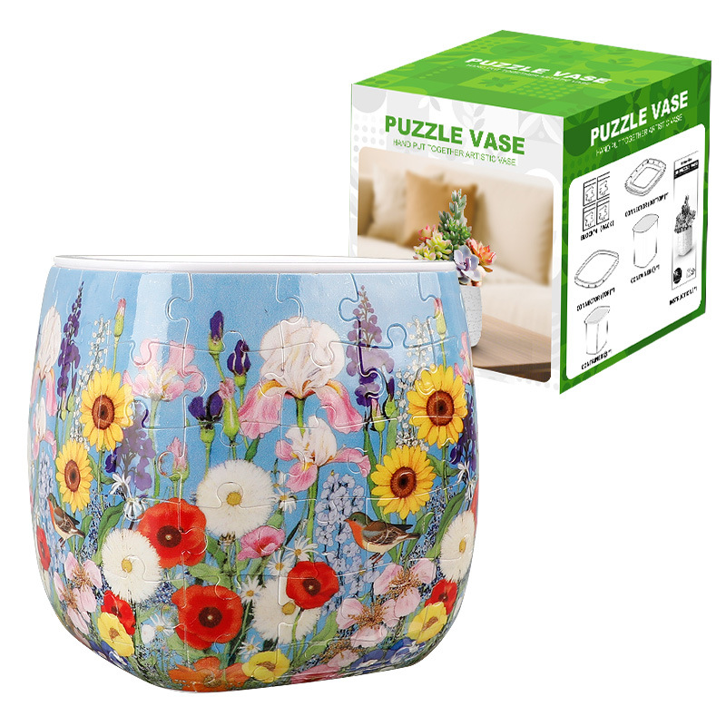 🎑✨56%  DE RÉDUCTION !🎑 Vase puzzle 3D