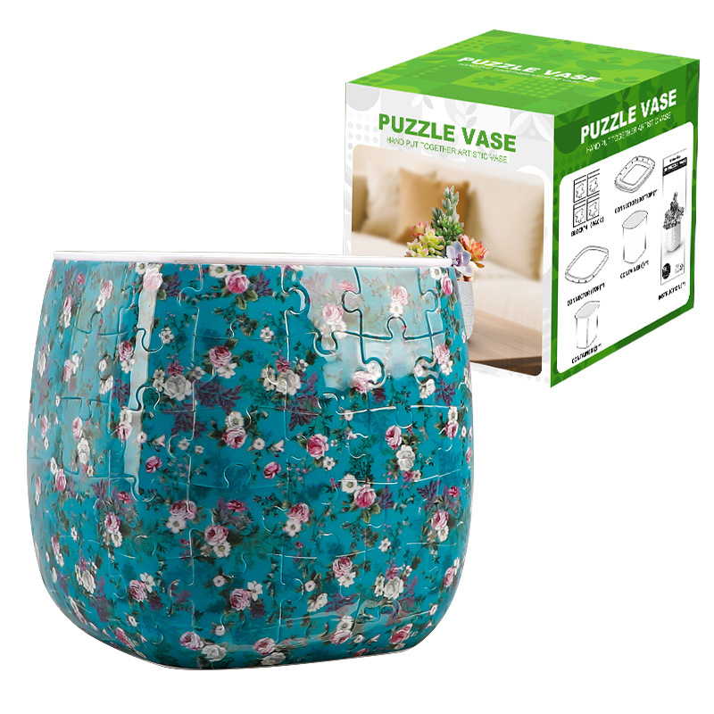 🎑✨56%  DE RÉDUCTION !🎑 Vase puzzle 3D