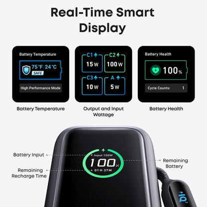 📱💥 55 % de réduction + livraison gratuite  – Chargeur portable + câble intégré (Lightning/Type-C) | Recharge ultra rapide, tient dans une poche, sécurité anti-surcharge 🔐